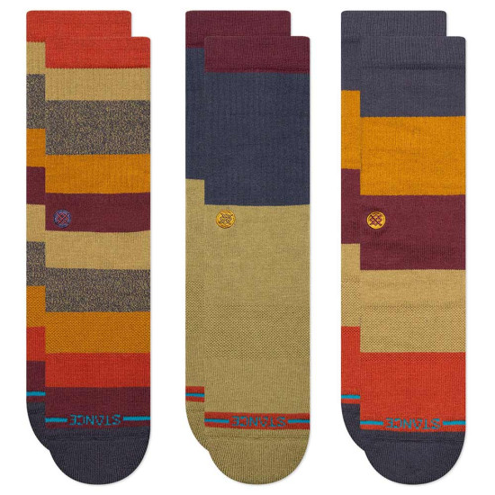 Stance Κάλτσες Cabin Fever Crew Socks 3 pairs
